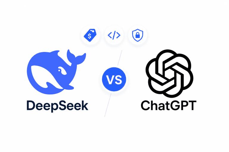 Comparação entre DeepSeek e ChatGPT em preços, API e privacidade